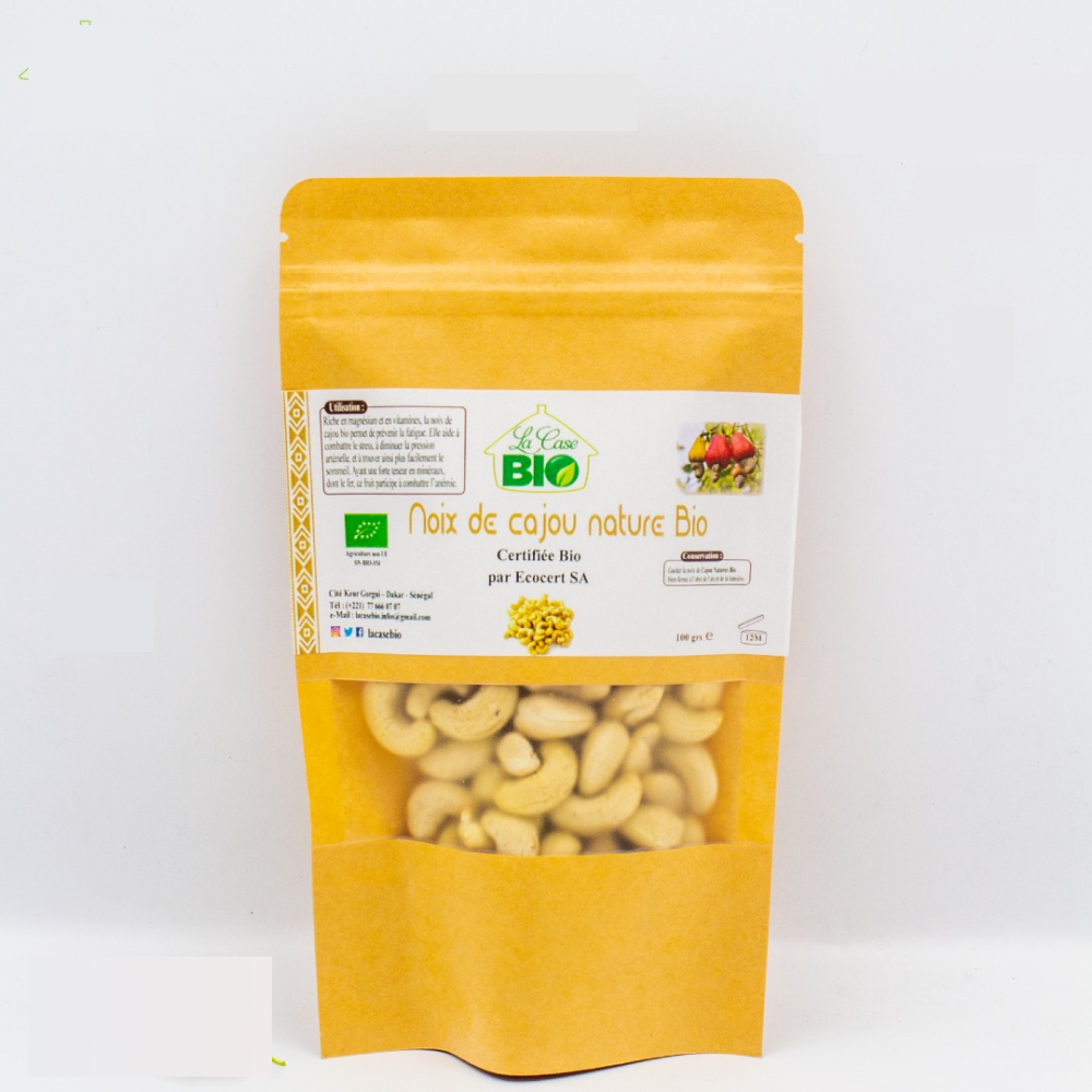 Noix de cajou nature - Bio