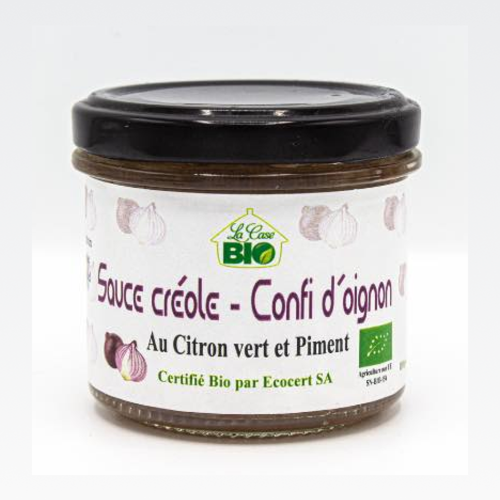 Sauce créole - Confi d'oignon - Bio