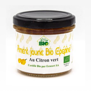 Piment jaune epépiné - Bio