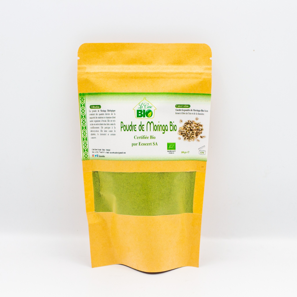 Poudre de Moringa - Bio